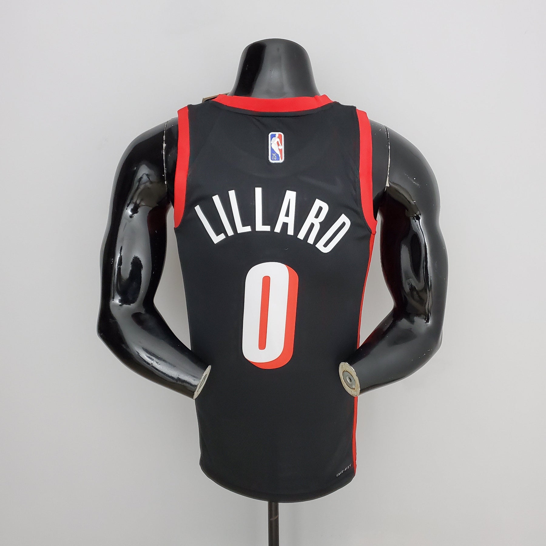 Regata NBA Portland Trail Blazers - Lillard #0 Urban Edition Black