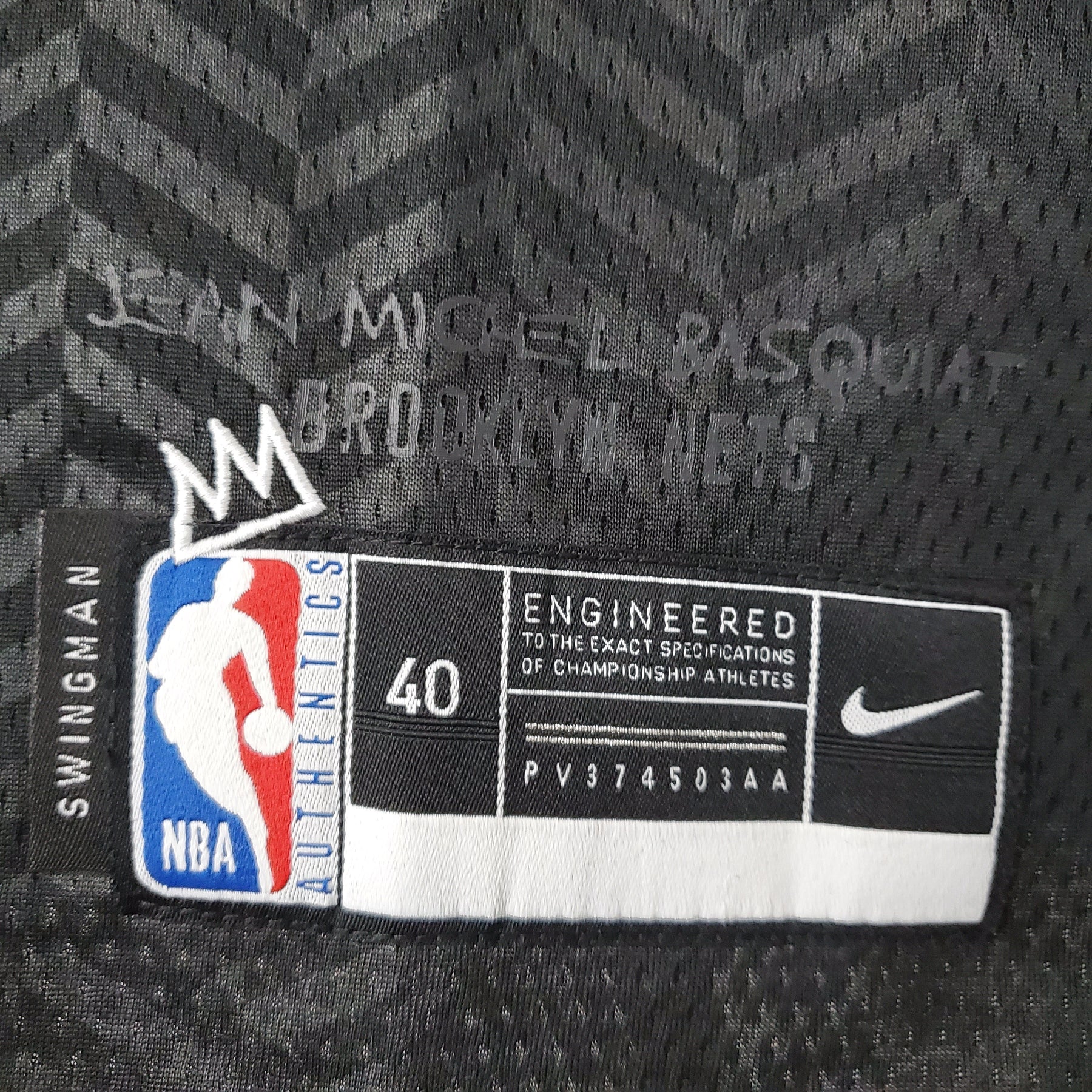 Regata NBA Brooklyn Nets - Simmons #10 City Edition Black