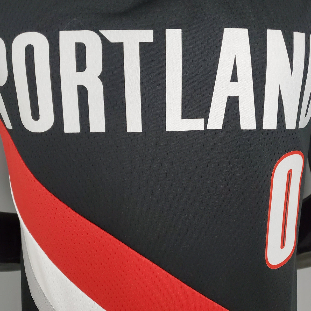 Regata NBA Portland Trail Blazers - Lillard #0 Black