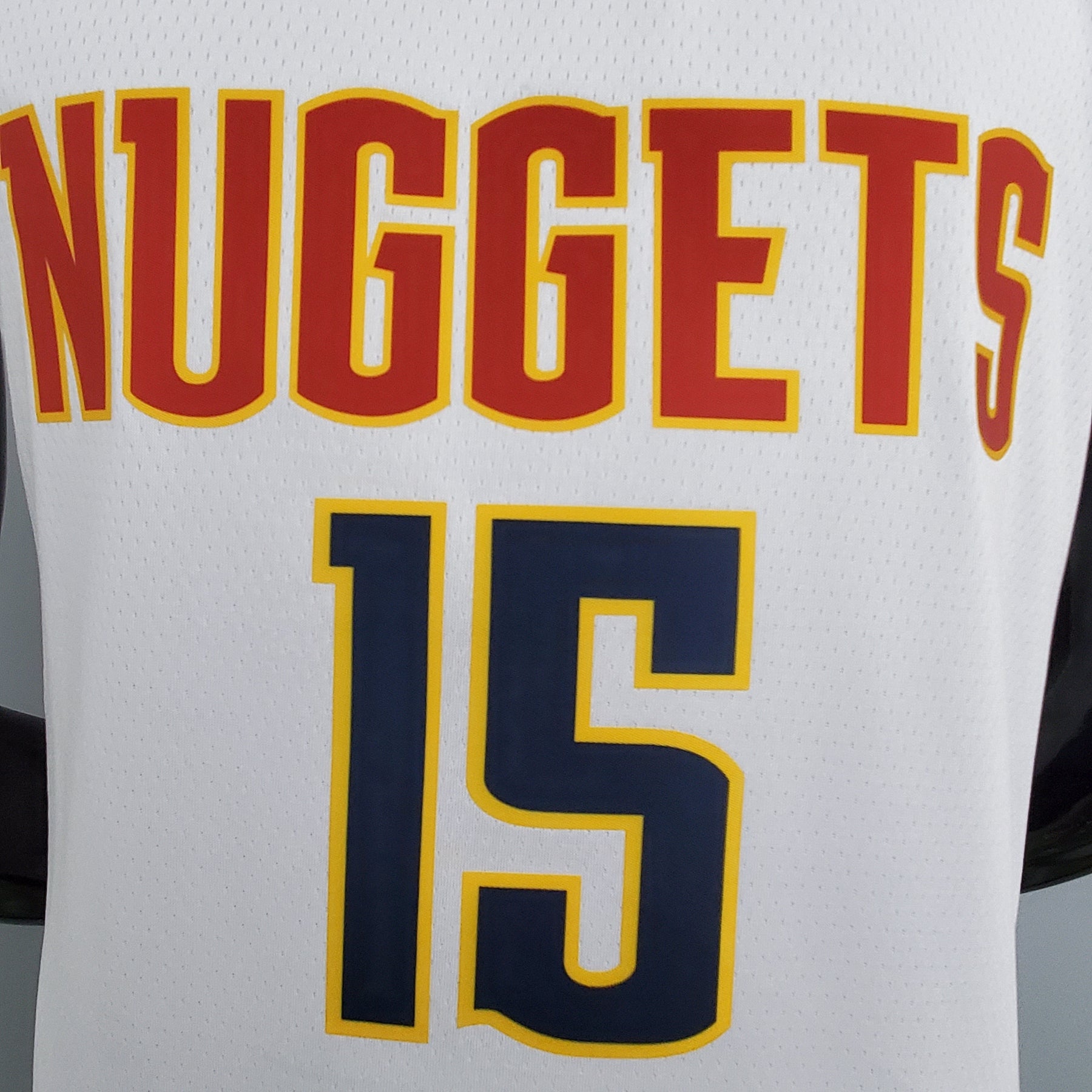 Regata NBA Denver Nuggets - Jokic #15 Limited White