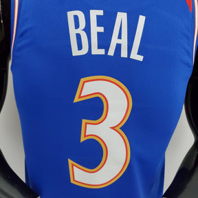 Regata NBA Washington Wizards - Beal #3 City Edition Blue and Red