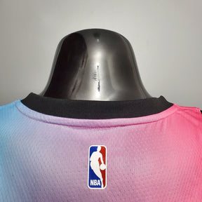 Regata NBA Miami Heat - Hero #14 City Edition Pink Blue