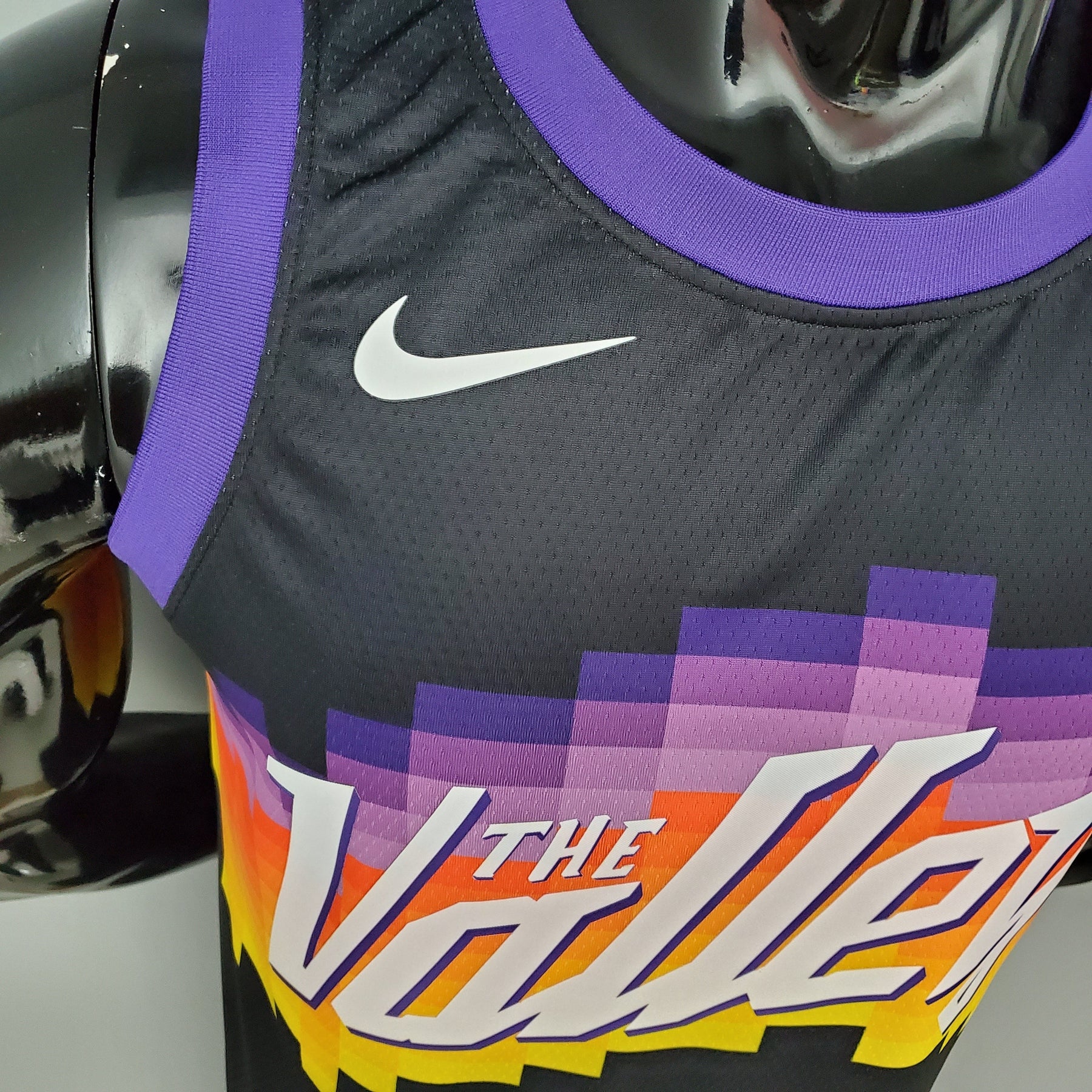 Regata NBA Phoenix Suns - Booker #1 The Valley Edition Black