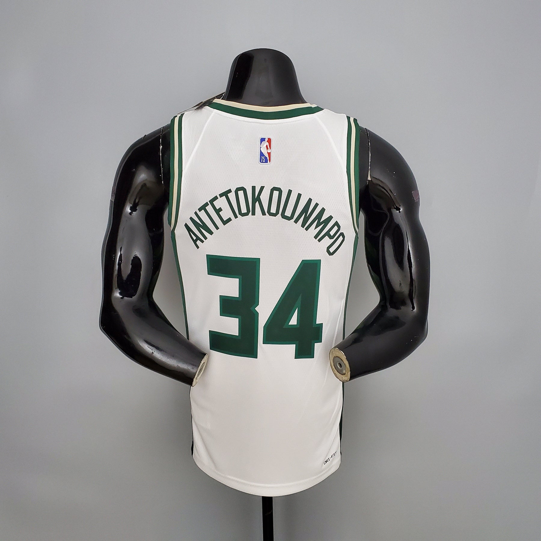 Regata NBA Milwaukee Bucks - Antetokounmpo #34 White