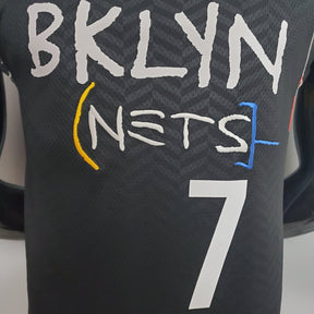 Regata NBA Brooklyn Nets - Durant #7 City Edition Black