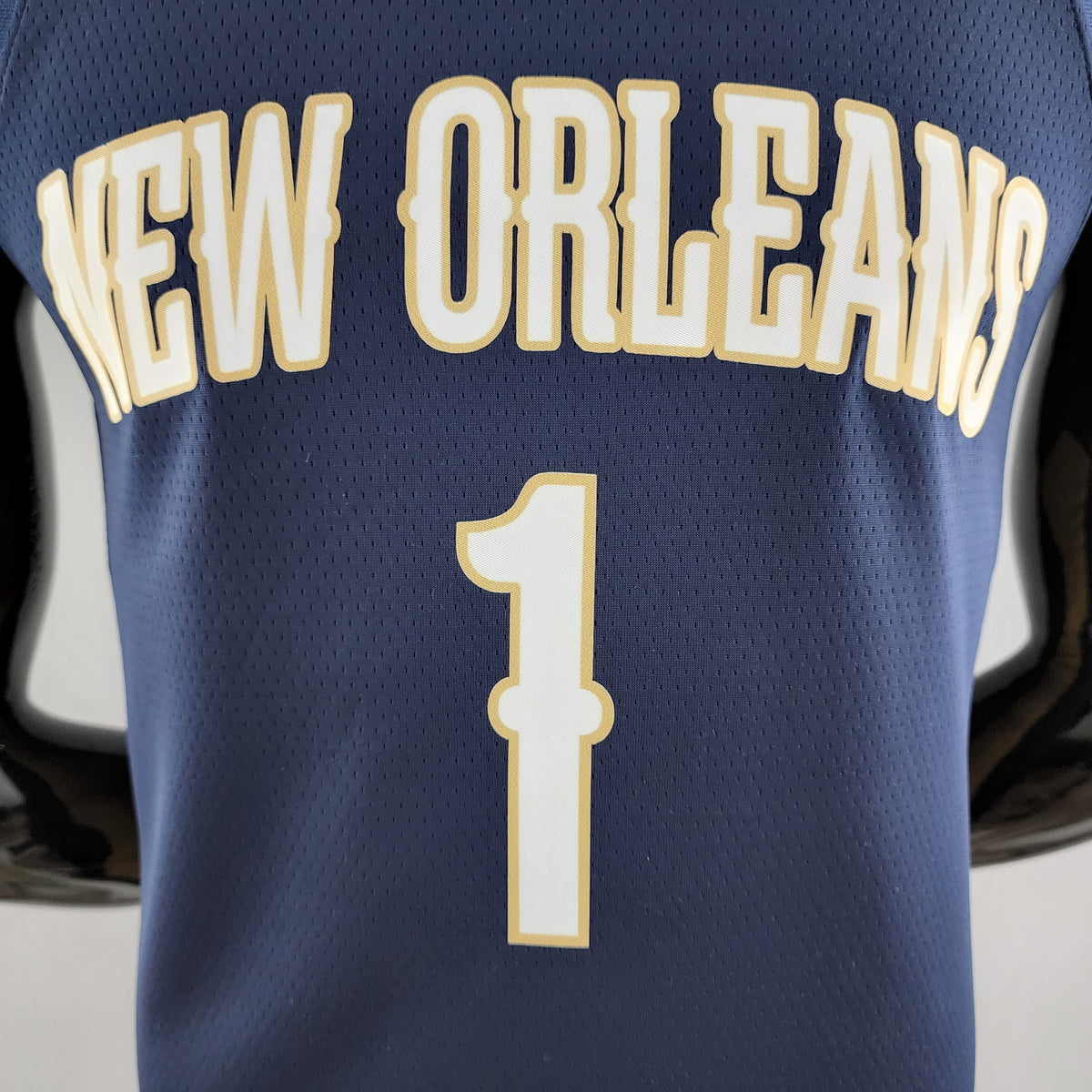 Regata NBA New Orleans Pelicans - Williams #1 Navy Blue