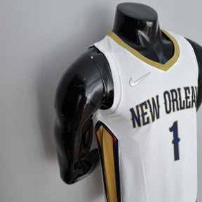 Regata NBA New Orleans Pelicans - Williams #1 White