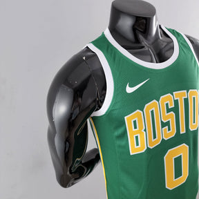 Regata NBA Boston Celtics - Jayson Tatum #0 Gold Green