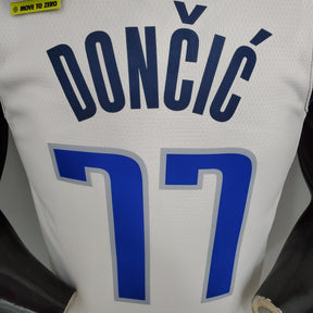 Regata NBA Dallas Mavericks - Doncic #77 Home White