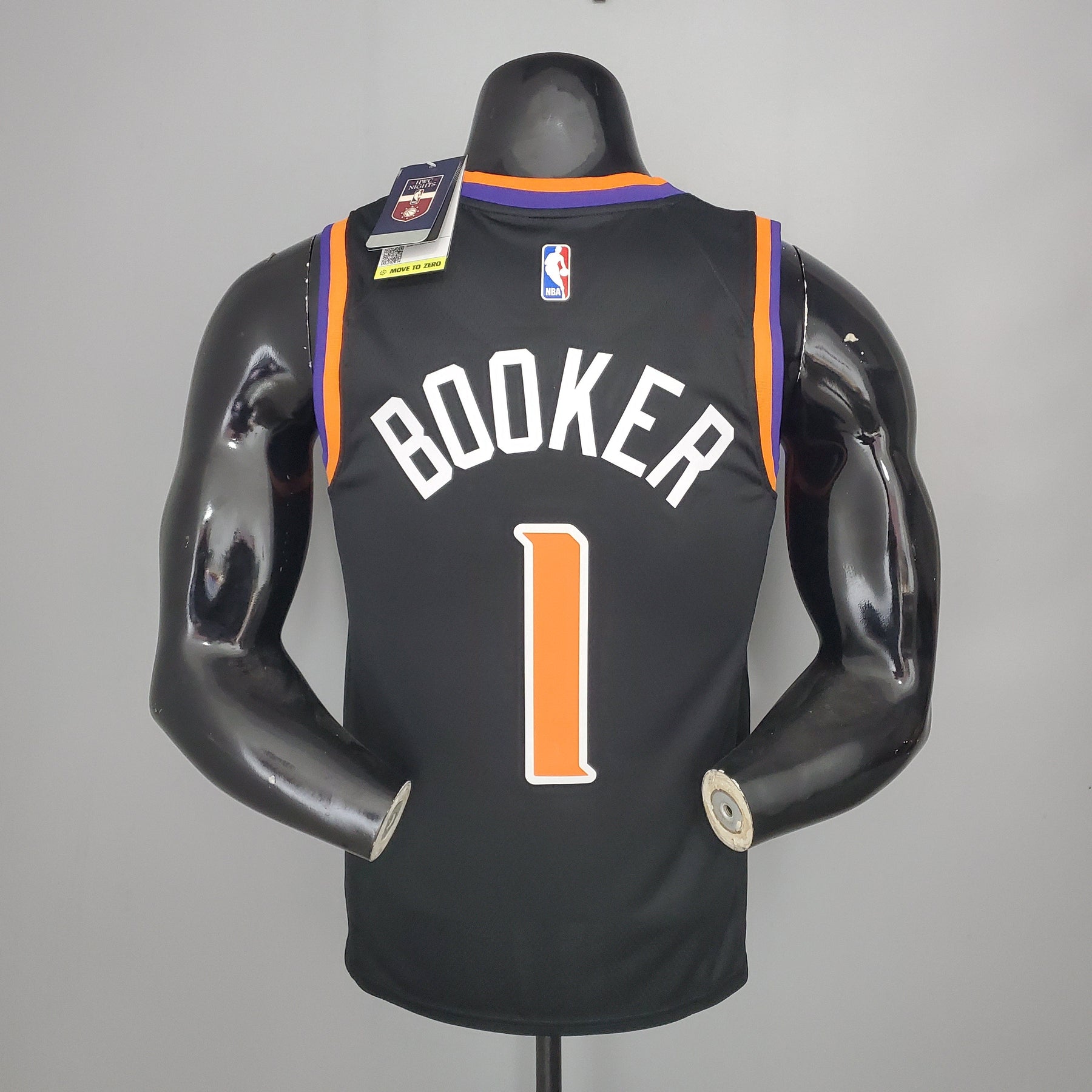 Regata NBA Phoenix Suns - Booker #1 Black