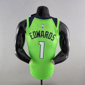 Regata NBA Minnesota Timberwolves - Edwards #1 Green