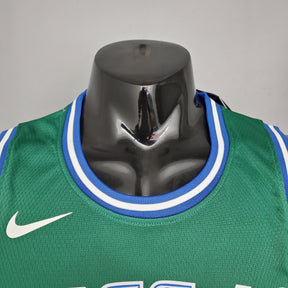 Regata NBA Dallas Mavericks - Doncic #77 Lone Ranger Retro Green