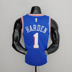 Regata NBA Philadelphia 76ers - Harden #1 Blue