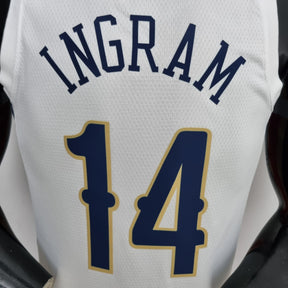 Regata NBA New Orleans Pelicans - Ingram #14 City Edition White