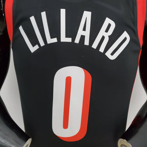 Regata NBA Portland Trail Blazers - Lillard #0 Urban Edition Black