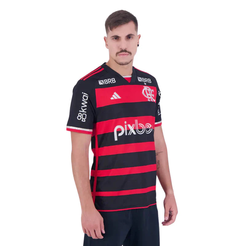 Camisa Flamengo Patrocinios 2024/25 Home