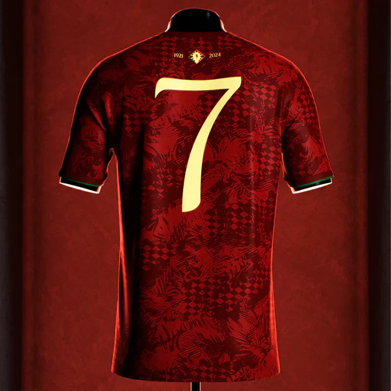 Camisa Portugal "The Siu" Euro 2024/25 Edição Legends Cristiano 7 - Torcedor Masculino