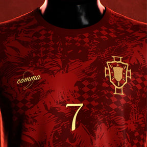 Camisa Portugal "The Siu" Euro 2024/25 Edição Legends Cristiano 7 - Torcedor Masculino