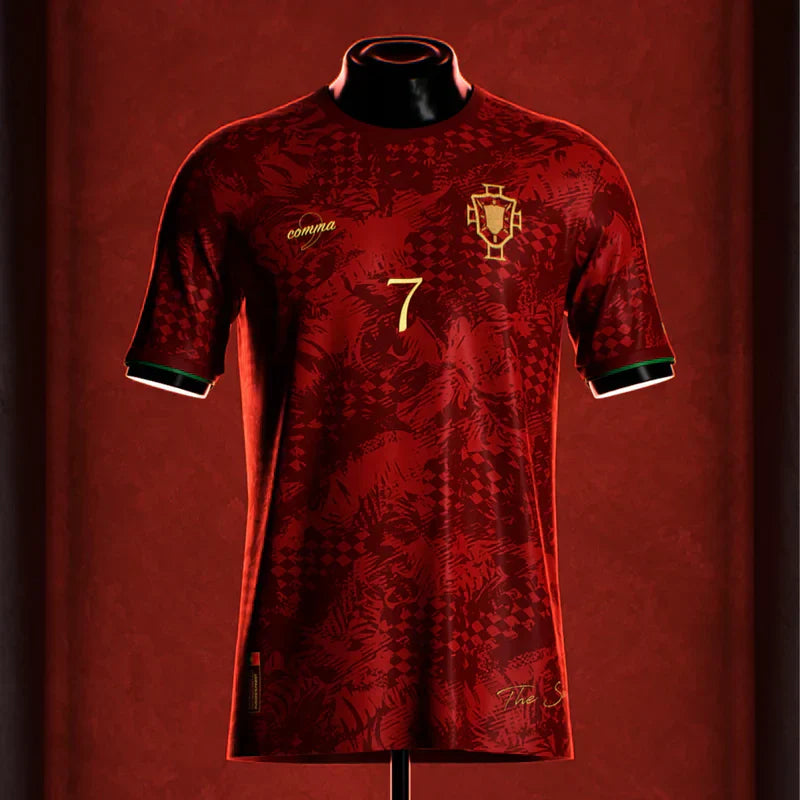 Camisa Portugal "The Siu" Euro 2024/25 Edição Legends Cristiano 7 - Torcedor Masculino