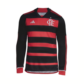 Camisa Flamengo Manga Longa 2024/25 Home