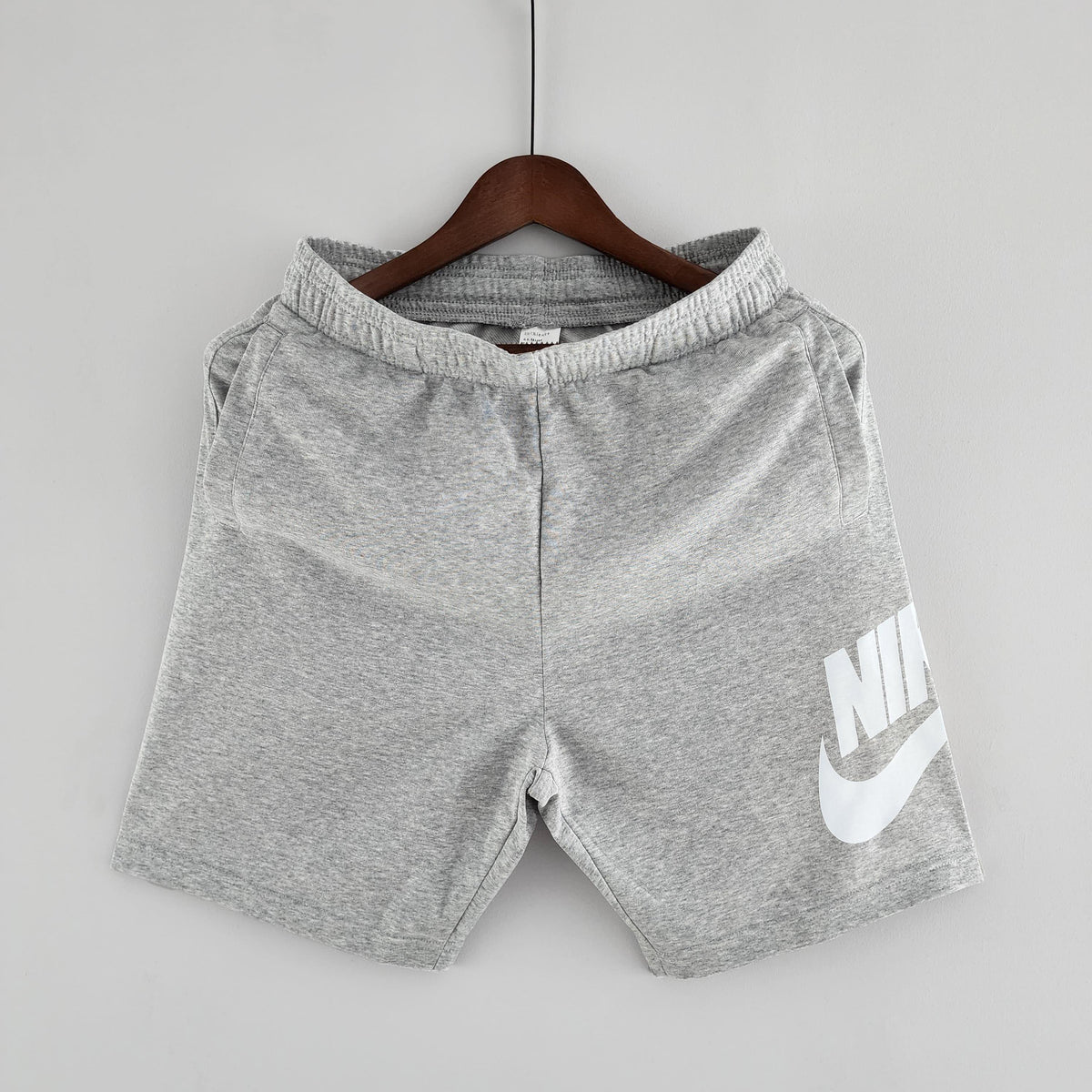 Shorts Moletom Nike  - Cinza