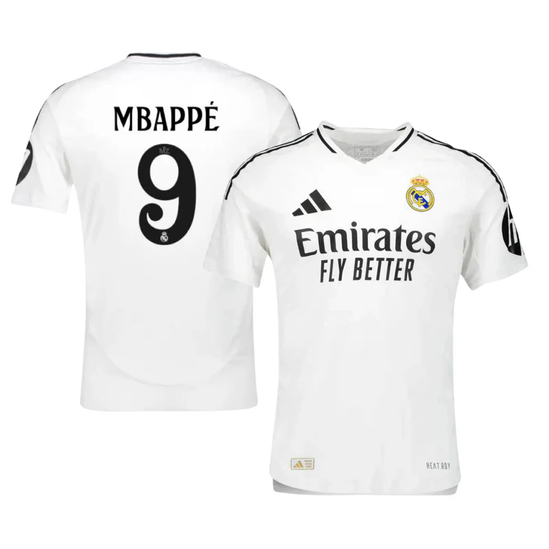 LANÇAMENTO Camisa Real Madrid "Mbappé 9" 2024/25 Home