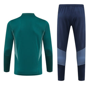 Conjunto Treino Arsenal Ziper Verde 2023/24