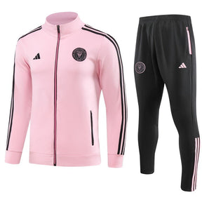 Conjunto Treino Inter Miami Ziper Longo Rosa 2023/24